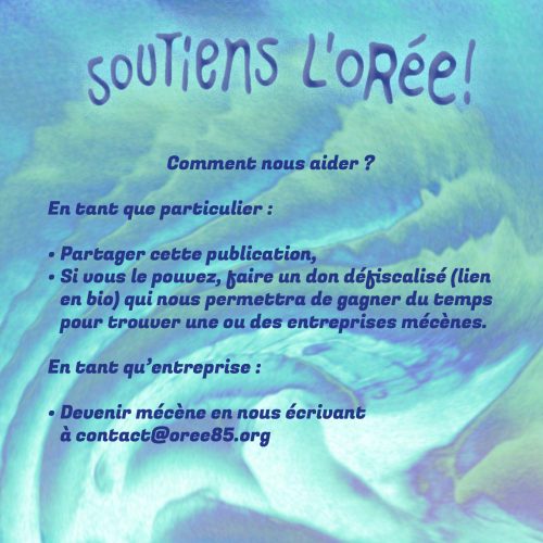 Communiqué Orée 85