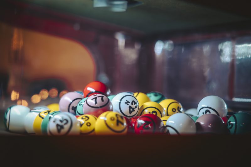 Boules, loto, bingo, numéros, chances