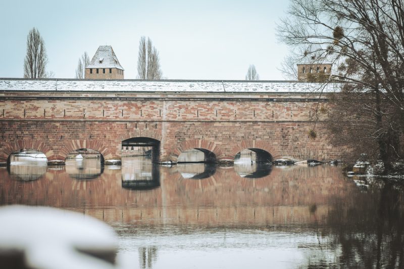 Neige, pont