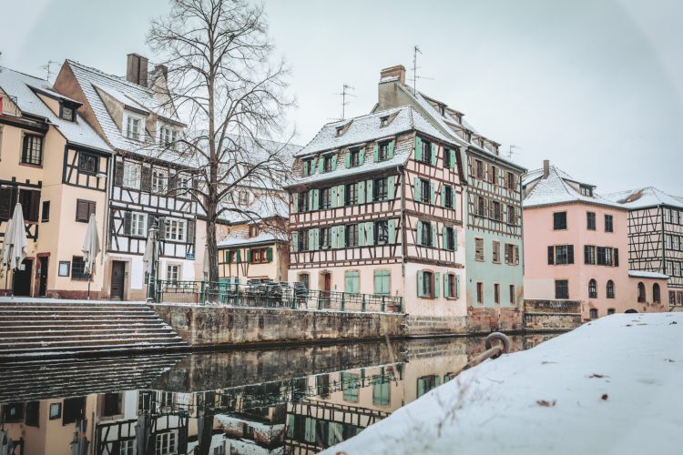 Neige, froid, Petite France