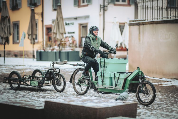 neige, vélo