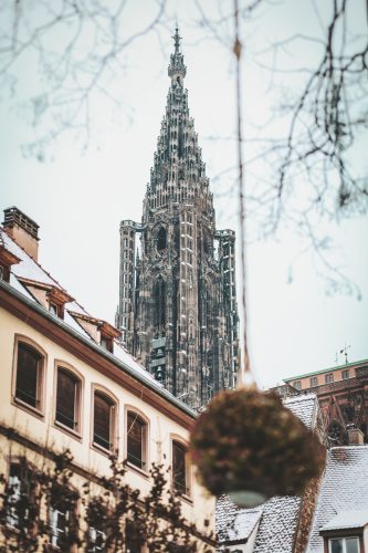 Neige, cathédrale