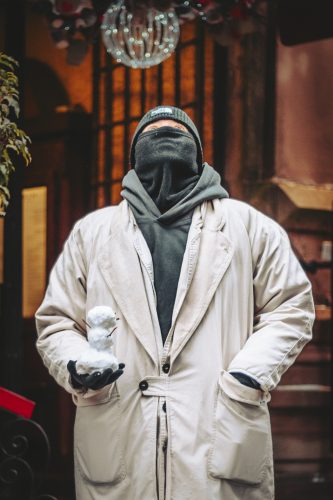 Neige, froid, bonhomme