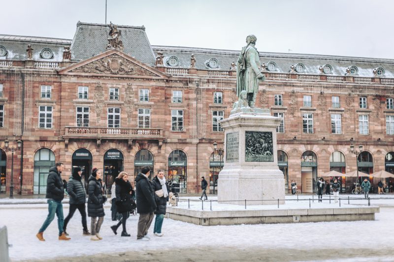 Neige, froid, Kléber