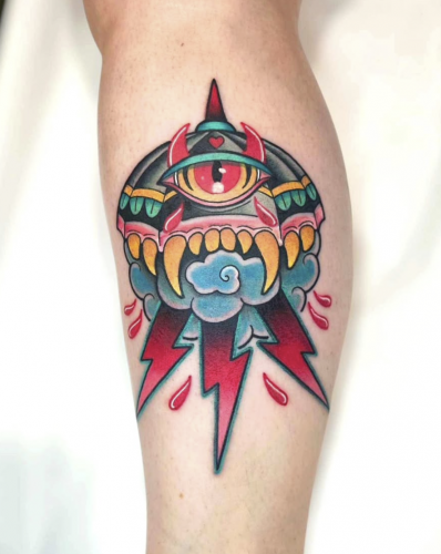 La Grenouille tattoo tatouage (1)