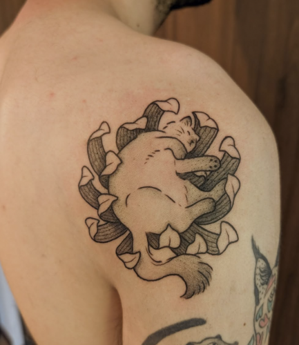 Nuage épineux tattoo tatouage (1)