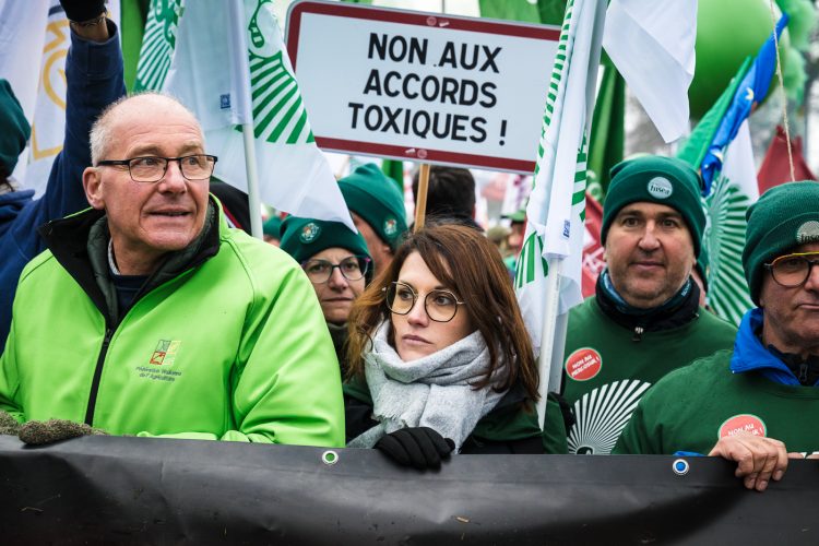 Manifestation agriculteur union européenne mercosur libre échange