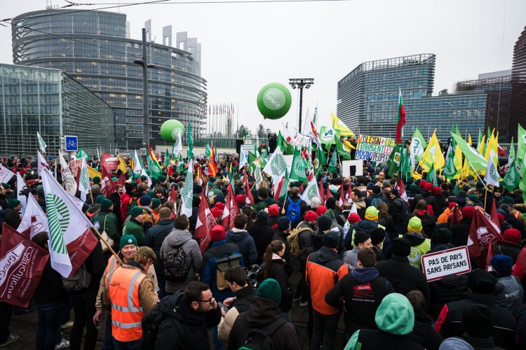 Manifestation agriculteur union européenne mercosur libre échange