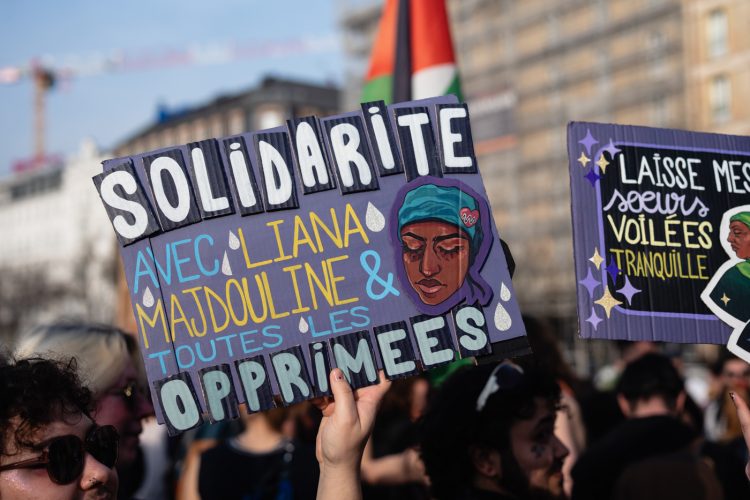 marche 8 mars femme droit feminisme vss