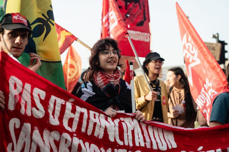 marche 8 mars femme droit feminisme vss