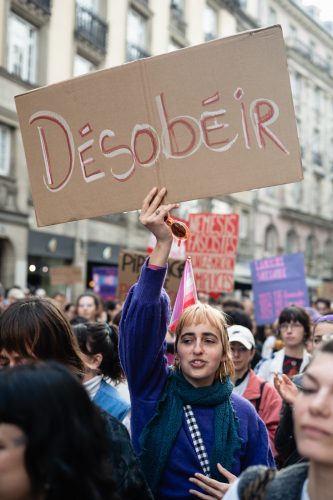 marche 8 mars femme droit feminisme vss