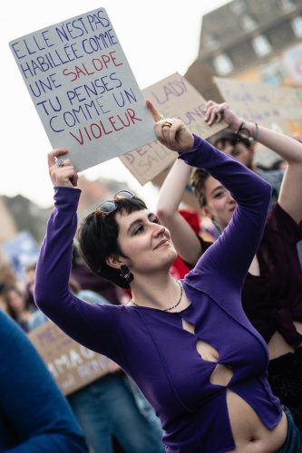 marche 8 mars femme droit feminisme vss