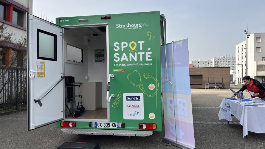 Bus spot santé