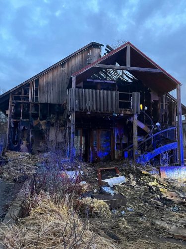 Incendie maison citoyenne