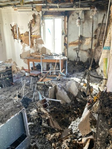 Incendie maison citoyenne