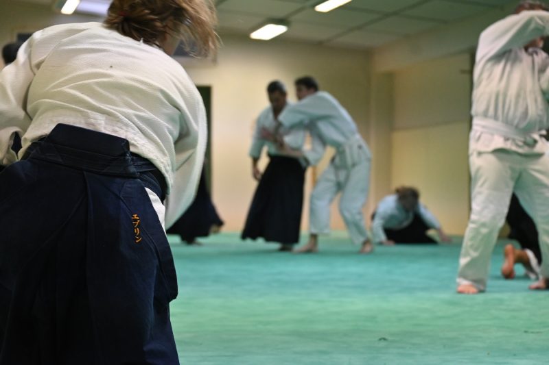Hakama dojo aïkido