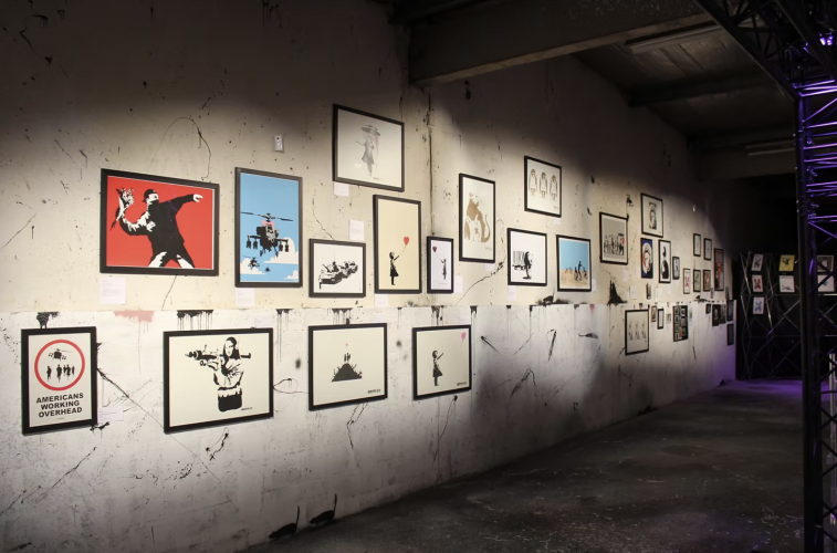 Exposition Banksy la constellation (2)
