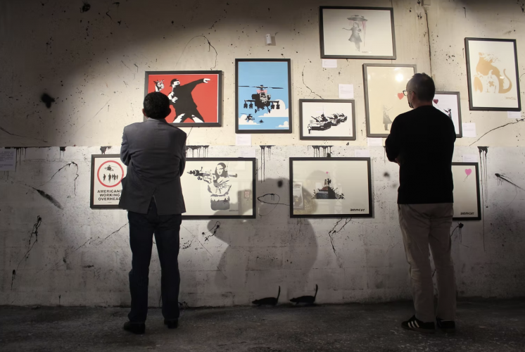 Exposition Banksy la constellation (5)