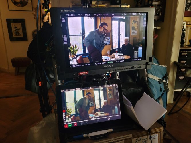 Tournage du film Claude