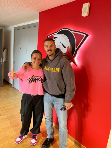 Matt Pokora et Aurélie Deveaux