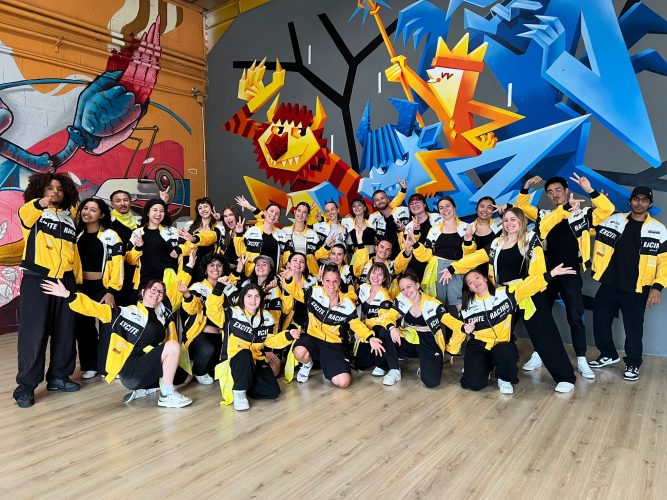 équipe de danse studio 116