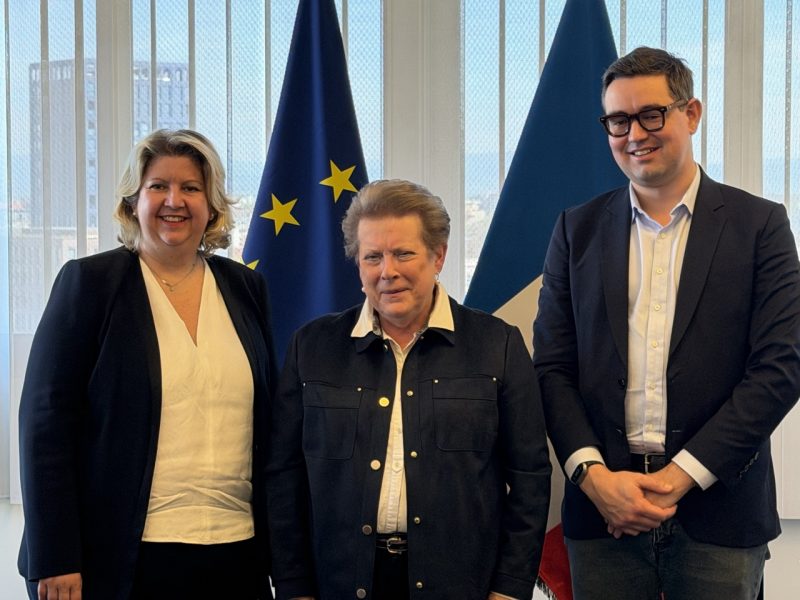 Catherine Trautmann Thibaud Philipps  et Catherine Graef-Eckert