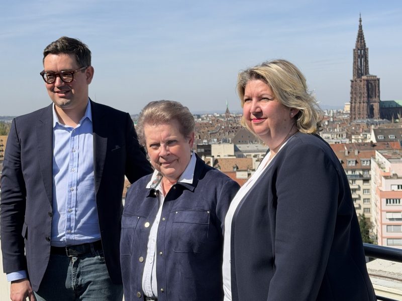 Catherine Trautmann Thibaud Philipps  et Catherine Graef-Eckert