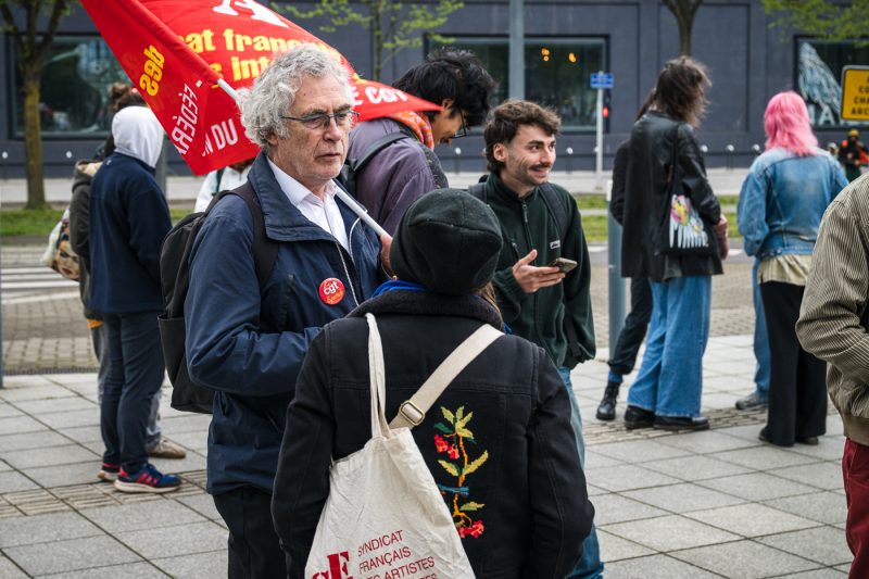 budget culture grand est mobilisation artistes Denis Forget