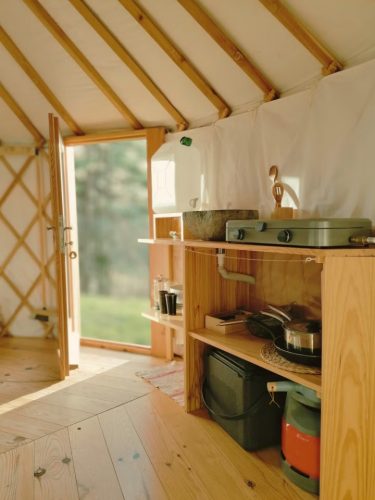 Logement insolite yourte Faucompierre Vosges