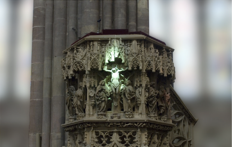 Rayon vert cathédrale