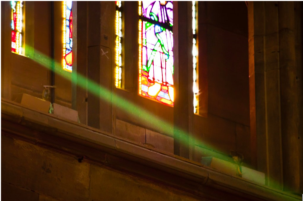 Rayon vert cathédrale