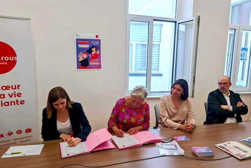 Signature convention cellule VHSS Crous et SOS France Victimes 67