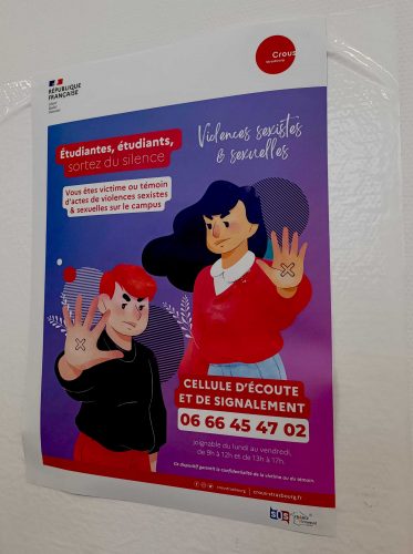 cellule VHSS Crous de Strasbourg