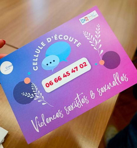cellule VHSS Crous de Strasbourg