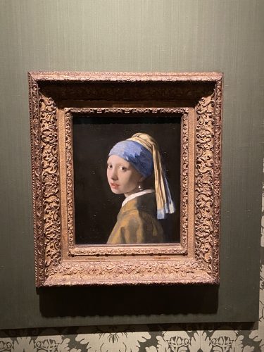 La Jeune Fille à la perle tableau