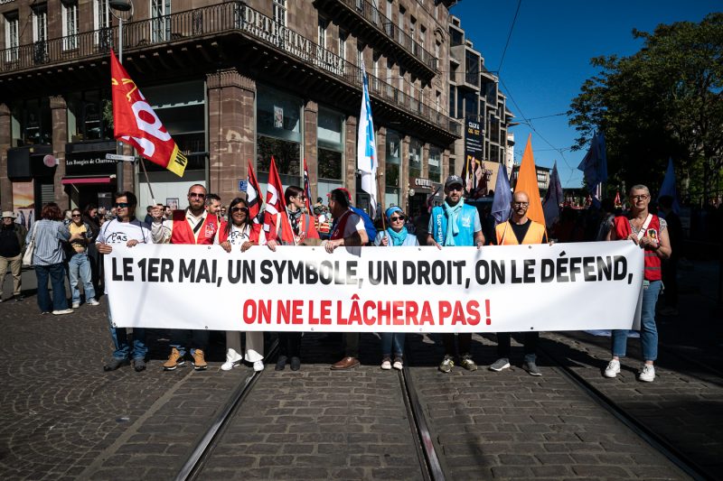1er mai manifestation syndicats syndicalisme