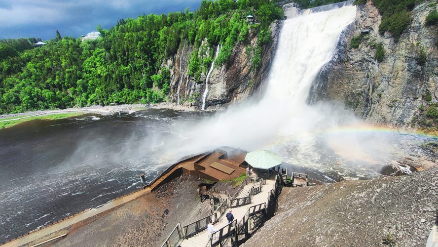 Québec Chutes de Montmorency (1)