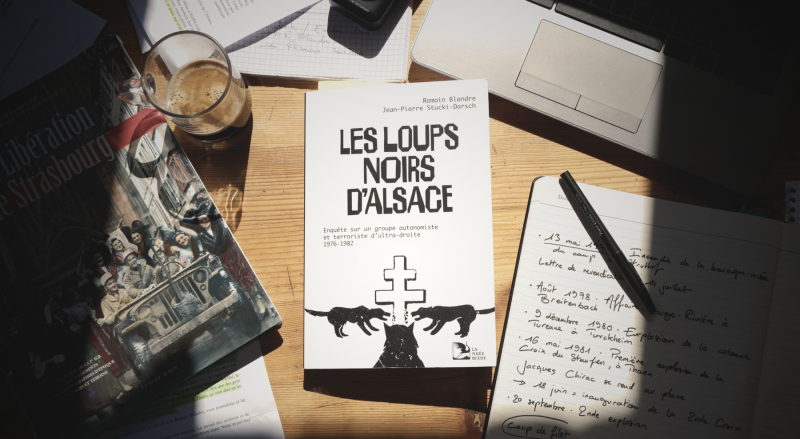 Les Loups Noirs d&rsquo;Alsace – livre enquête de Jean-Pierre Stucki-Darsch et Romain Blandre, éd. La nuée Bleue