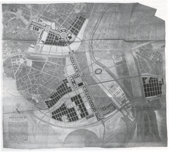 Projet de R. Beblo. (Photographie archives municipales de Strasbourg)