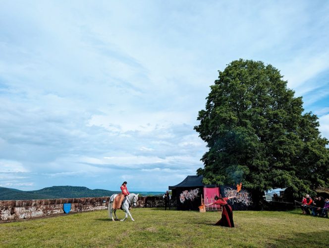 château de lichtenberg + Les médiévales