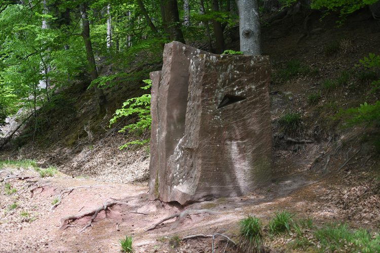 Christian Fuchs Existe-t-il ou n&rsquo;existent-ils pas ? Randonnée Oberhaslach sentier des géants sculptures vosges forêt (16)