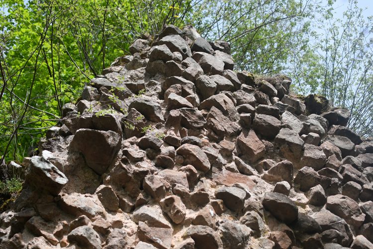 Randonnée Oberhaslach sentier des géants sculptures vosges forêt ruines château de hohenbourg (54)
