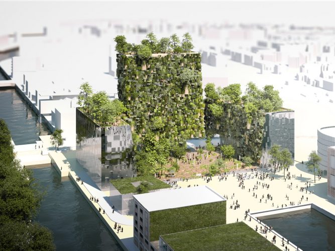 Projet « Chaise Urbaine » pour la Presqu&rsquo;Île Malraux, cabinet MVRDV