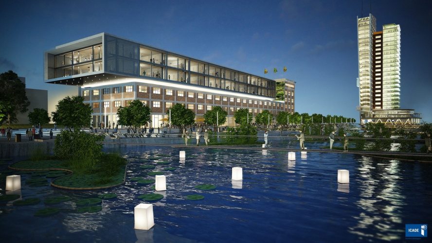 Projet Presqu&rsquo;Île Malraux du cabinet Heintz et associés