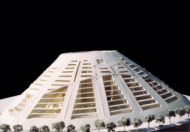 Projet Jourda et Perraudin, pour le futur Parlement européen, début des années 90
