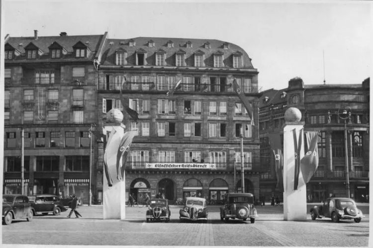 Place Kléber sous le régime nazi