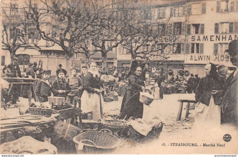 Place du Marché Neuf, 19e siècle