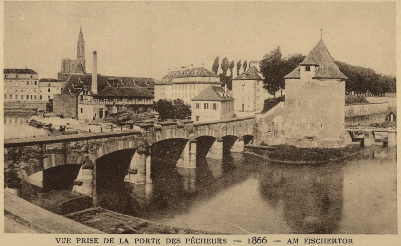 Porte des pêcheurs, fin 19e