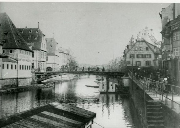 Pont du Corbeau, 19e siècle
