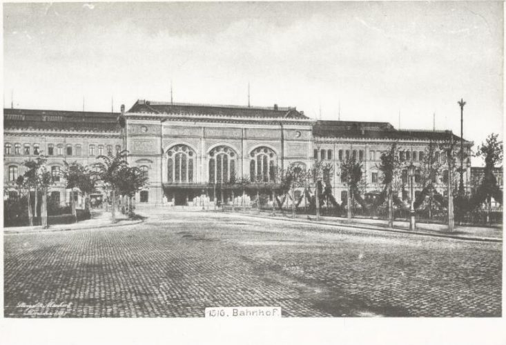 Gare de Strasbourg, fin 19e/début 20e